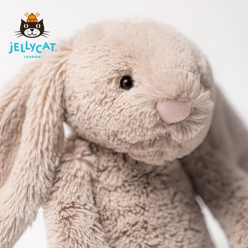 Jellycat害羞米色邦尼兔毛绒玩具兔子玩偶公仔娃娃生日新婚礼物 - 图2