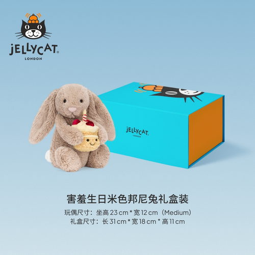 Jellycat盛意礼赞礼盒集合手捧花毛绒玩偶娃娃玩具生日新婚礼物 - 图1