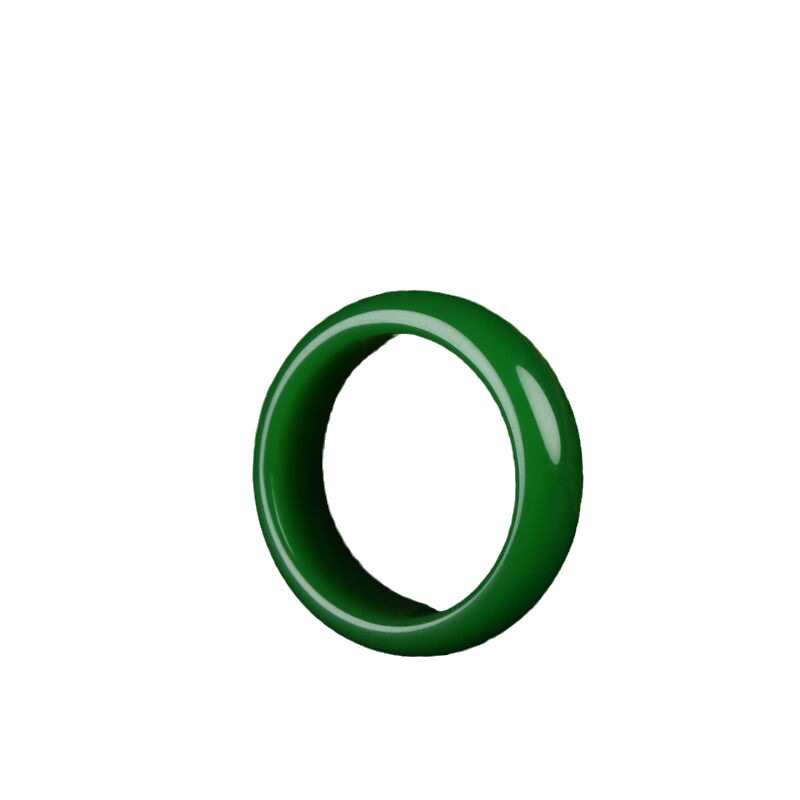 God of Gamblers same style ring jasper and field jade spinach green
