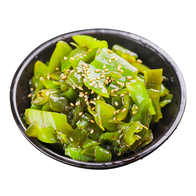 下饭菜组合裙带菜梗段唇片小菜即食海蜇丝海带丝咸菜凉拌菜 - 图3