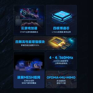 【极速发货】腾达路由器AX3000 wifi6无线千兆端口家用高速5g穿墙王全屋覆盖大户型mesh增强器大功率AX12 Pro