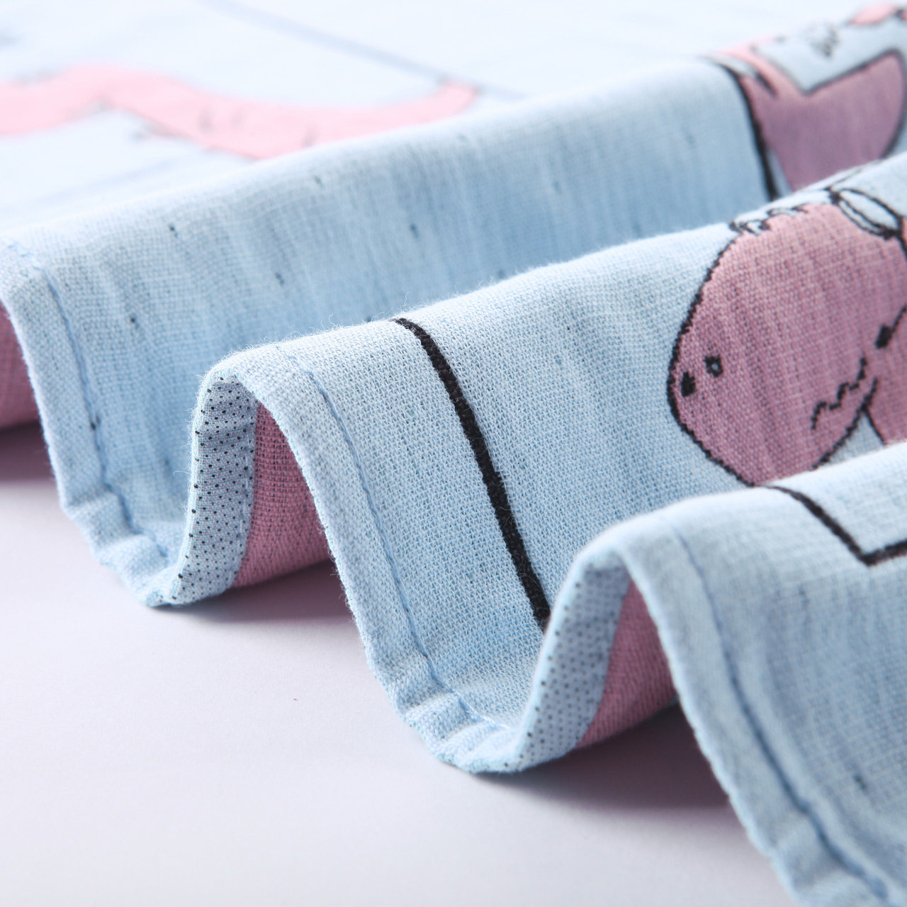 4条金号毛巾纯棉A类四层纱布全棉面巾家用大人儿童洗脸洗澡吸水,淘宝优惠券,粉丝福利购,淘宝优惠卷