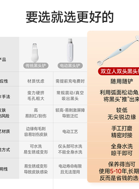 德国双立人黑头铲双效护理清洁