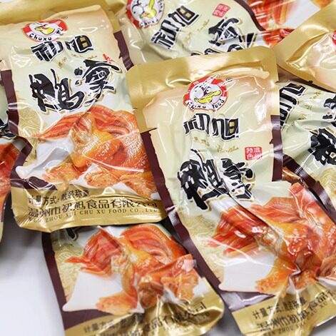 温州特产小吃初旭鸭掌散装称重500G克 独立小包装 原味 零食 - 图3