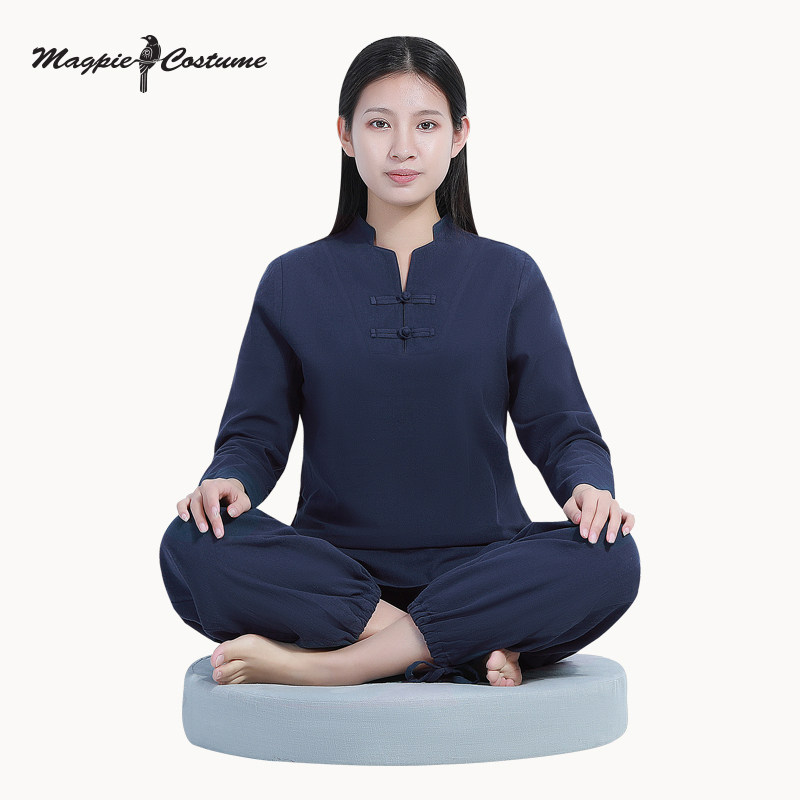 香鹊儿居士服禅修女装系列套装汉服 香鹊儿民族服装/舞台装