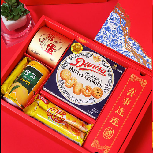 麟儿颂宝宝出生满月百日宴周岁喜饼十岁生日伴手礼回礼喜蛋礼盒 - 图2