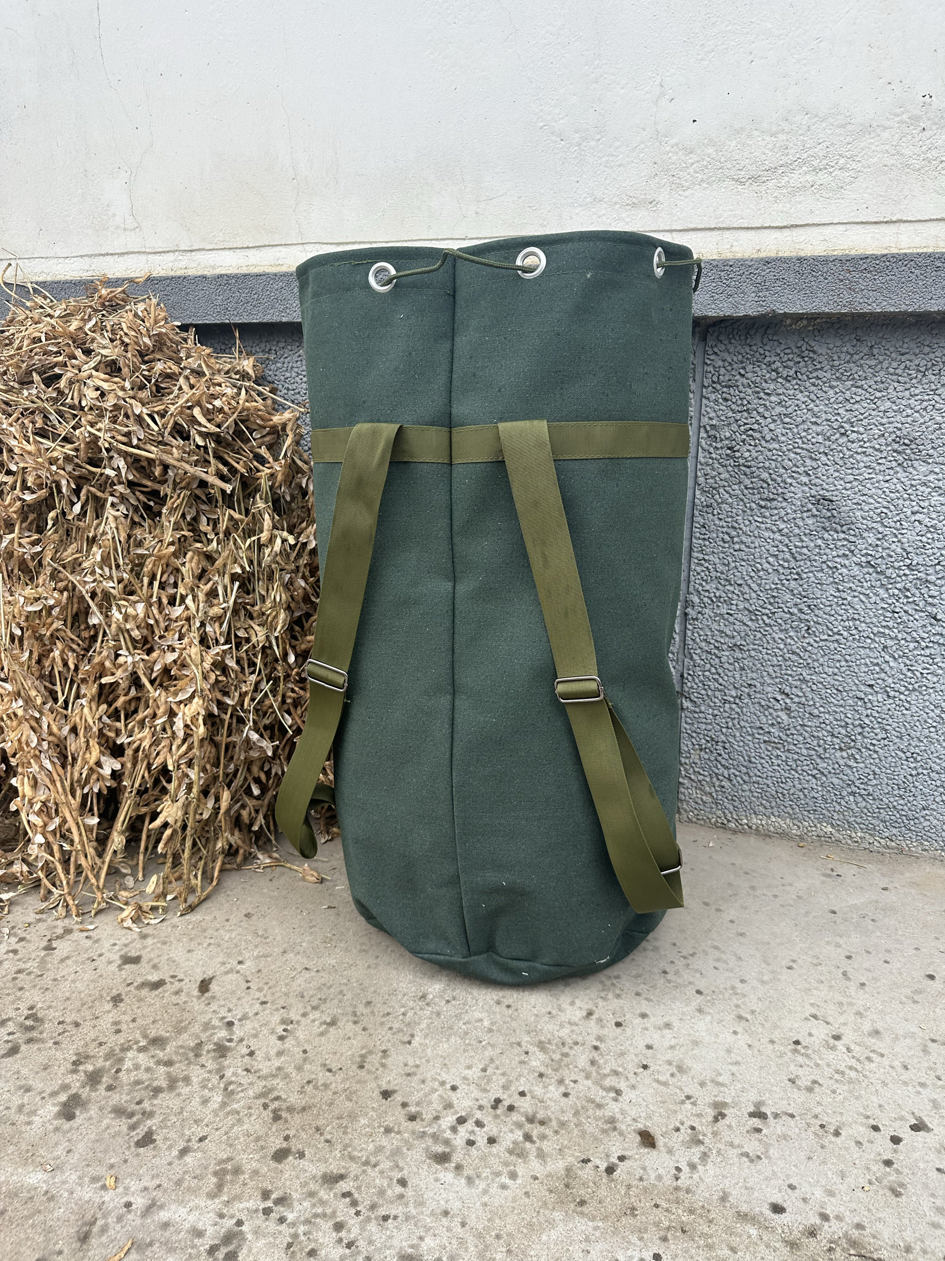 特厚老帆布双肩背包大容量耐磨行李束口袋上山核桃栗子山货采摘袋,淘宝优惠券,粉丝福利购,淘宝优惠卷