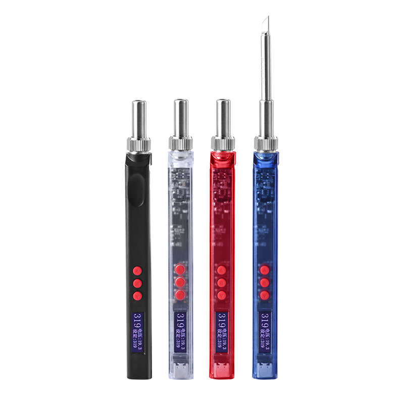 航模维修家用电烙铁可调恒温白光T12电烙铁价比黄花正点936焊台 - 图3