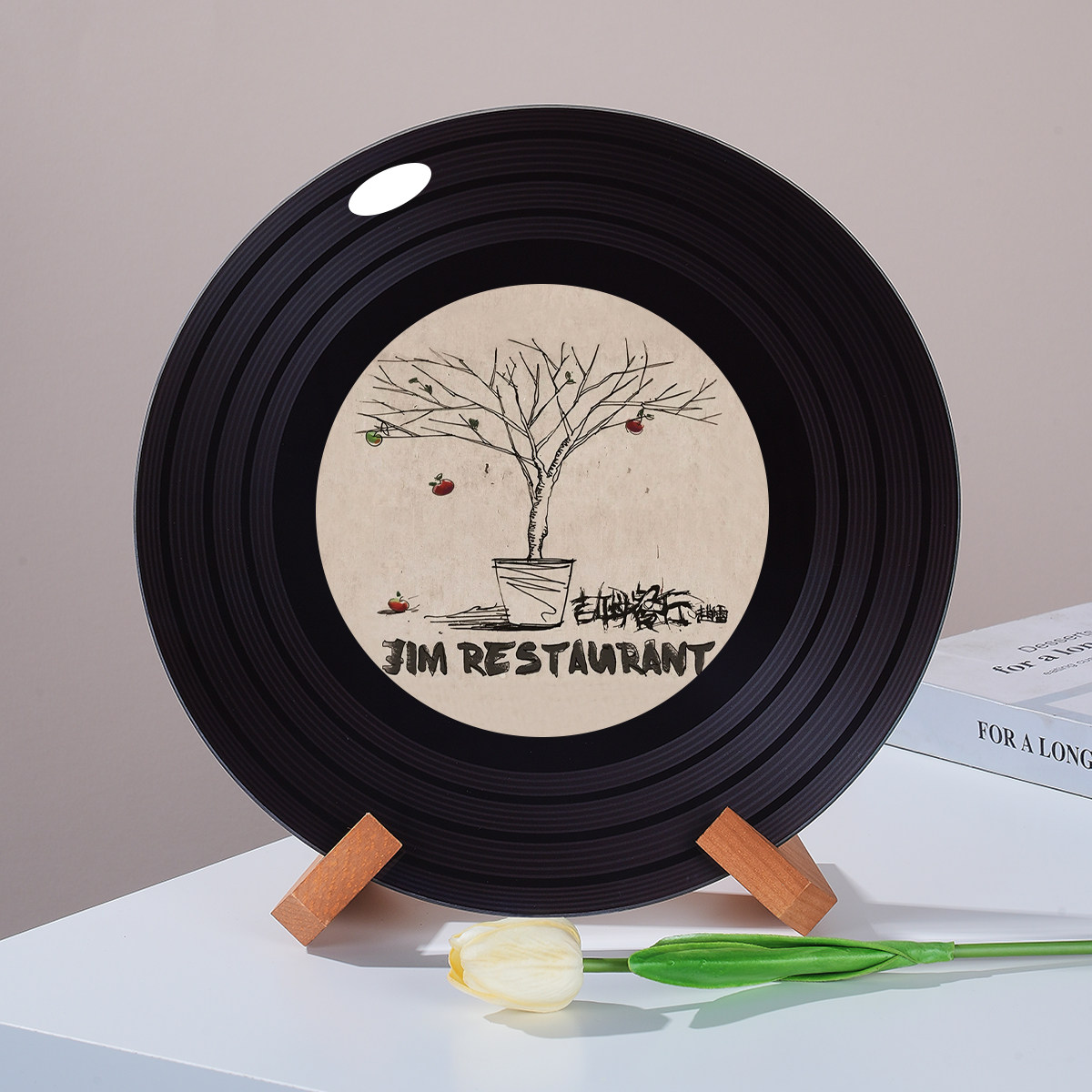 赵雷可定制黑胶唱片桌面摆件电视柜格子酒吧咖啡馆装饰物生日礼物,淘宝优惠券,粉丝福利购,淘宝优惠卷