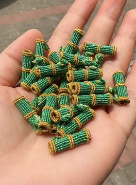 手工编织节节高竹节端午节小粽子