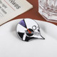 Skull disc brooch metal badge men and women's clothes backpack decorative buckle pin accessories medal cartoon medal