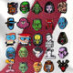 2026 ໃໝ່ 2026 ແຟນ horror horror ecstasy Frankenstein Dracula Black Lagoon ຄລາສິກ monster badge collection