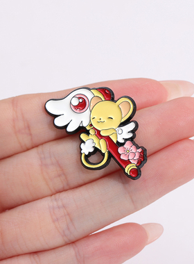 魔卡少女樱小可动漫周边胸针
