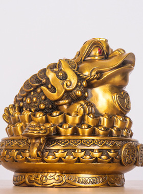 客厅缠金阁黄铜新中式