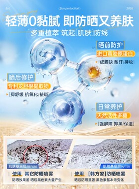 德国进口美白防晒喷雾50+倍防