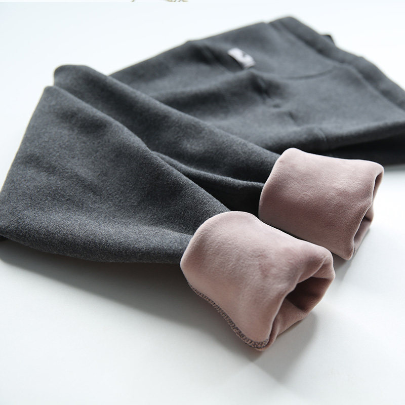 孕妇外穿加绒加厚冬款长裤打底裤 姑狄尤孕妇打底裤