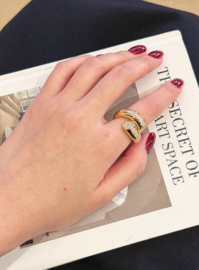 Meililove莓拉福柿加马踏金戒指