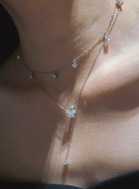 Meililove莓拉流光之心可抽项链