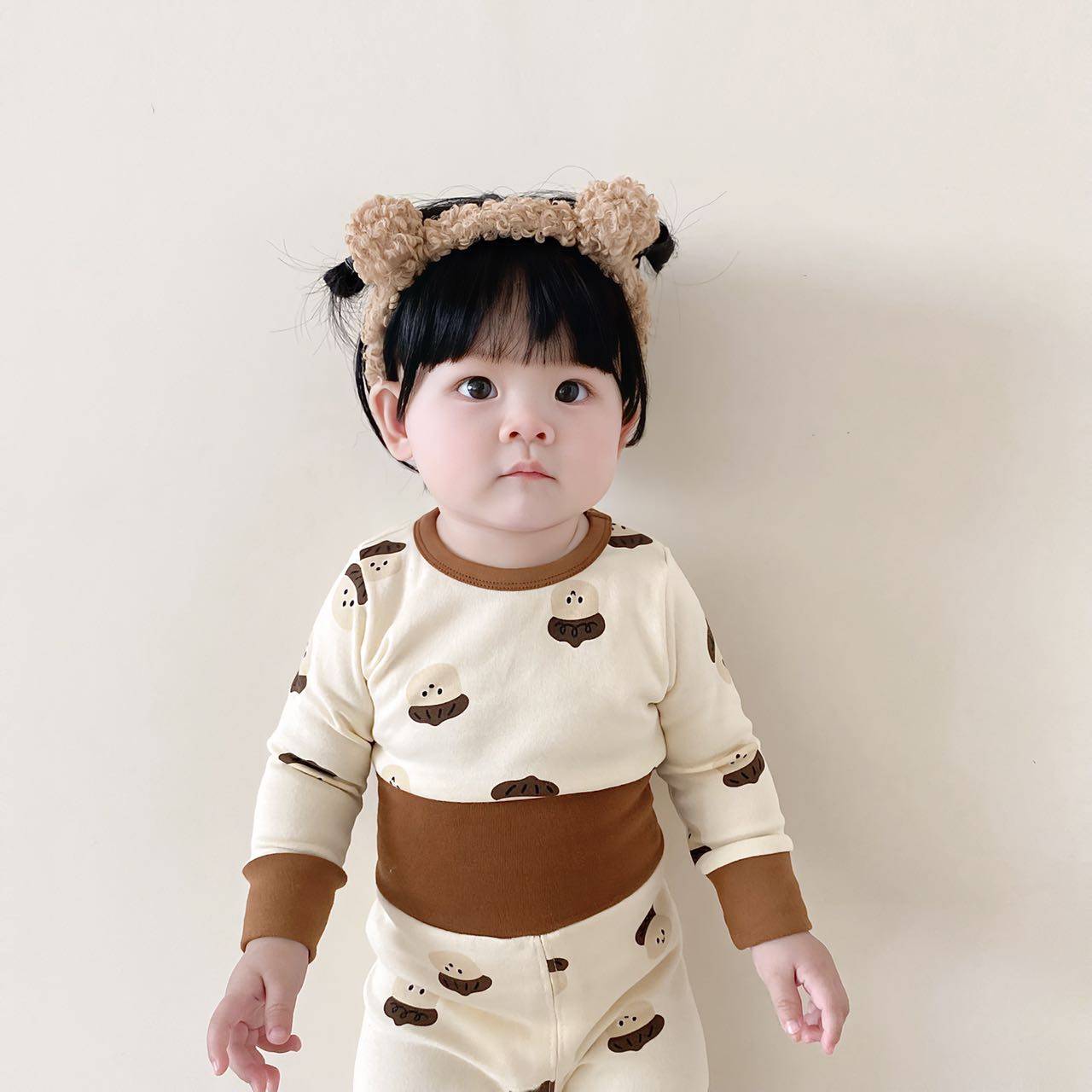 婴幼儿童内衣棉高腰护肚秋冬厚款男女睡衣宝宝无骨秋衣秋裤套装,淘宝优惠券,粉丝福利购,淘宝优惠卷