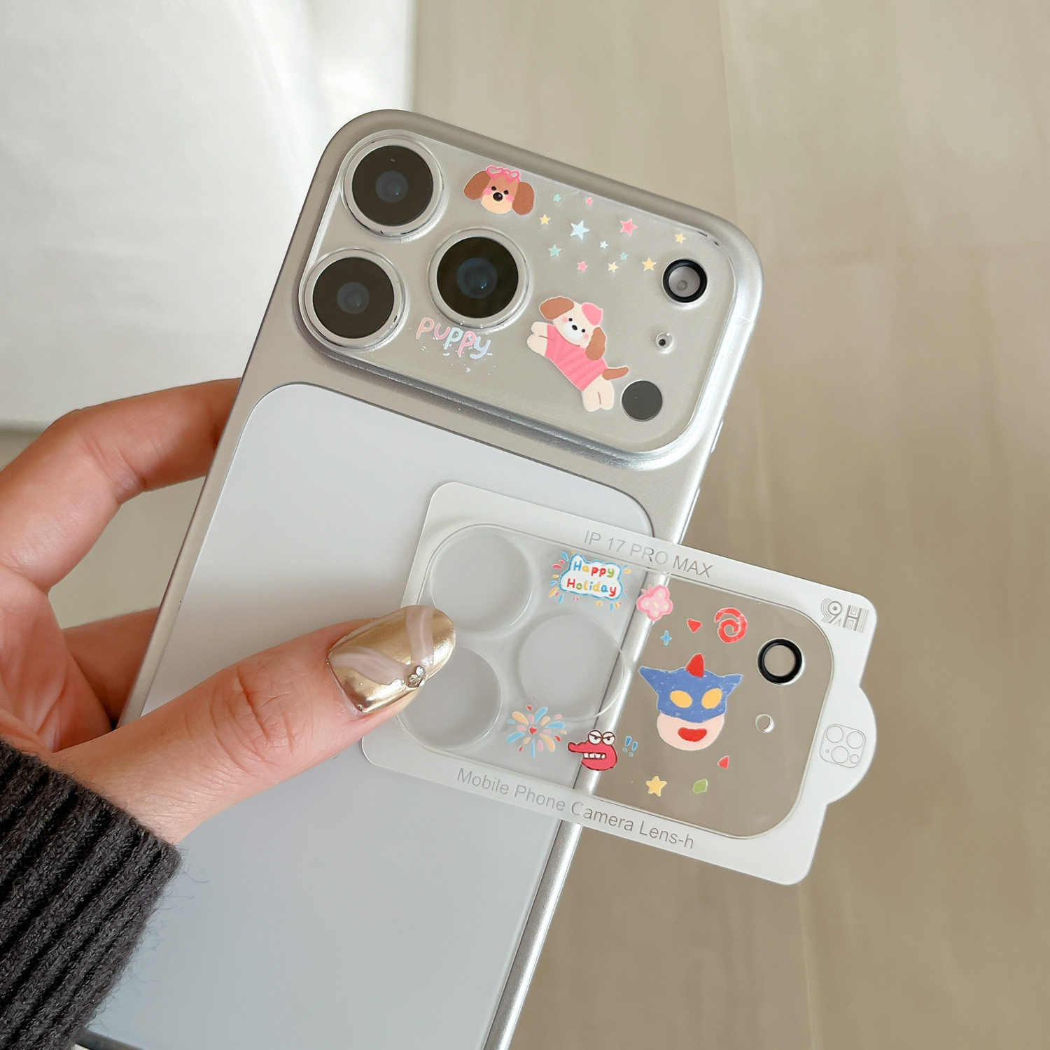 适用于苹果17系列镜头膜苹果17PROMAX卡通17系列17pro镜头保护膜,淘宝优惠券,粉丝福利购,淘宝优惠卷