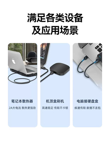 山泽双头usb3.0数据线公对公双公头连接线转传输移动硬盘盒笔记本-图0