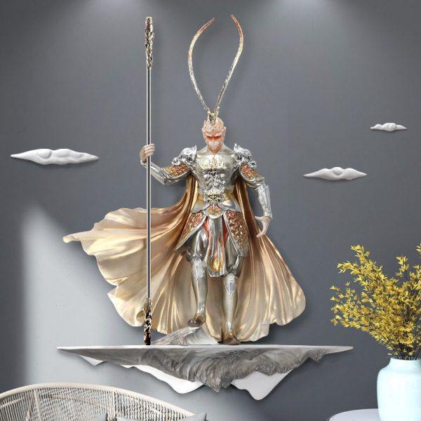 齐天大圣3D立体浮雕壁饰壁挂孙悟空挂件客厅玄关墙面装饰斗战胜佛,淘宝优惠券,粉丝福利购,淘宝优惠卷