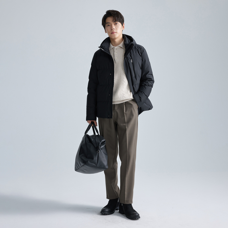 【三防DX膜】利郎青年商务保暖羽绒服男2024冬季通勤时尚休闲外套