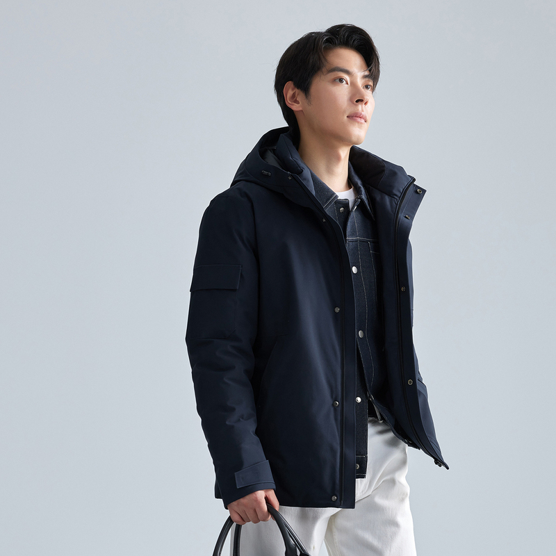 【三防特氟龙】利郎青年商务羽绒服男2024冬通勤保暖时尚休闲外套