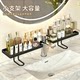 Vertical faucet storage rack wash basin storage rack