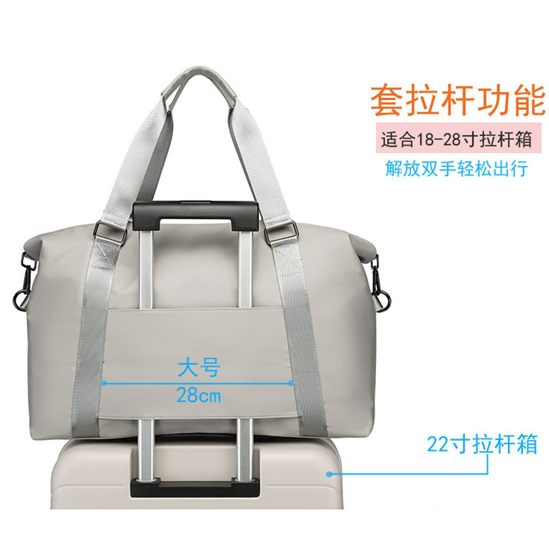 大容量手提短途女时尚轻便男登机包 阿仕旗旅行袋