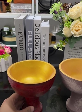 创意树脂工艺品摆件水杯奖杯