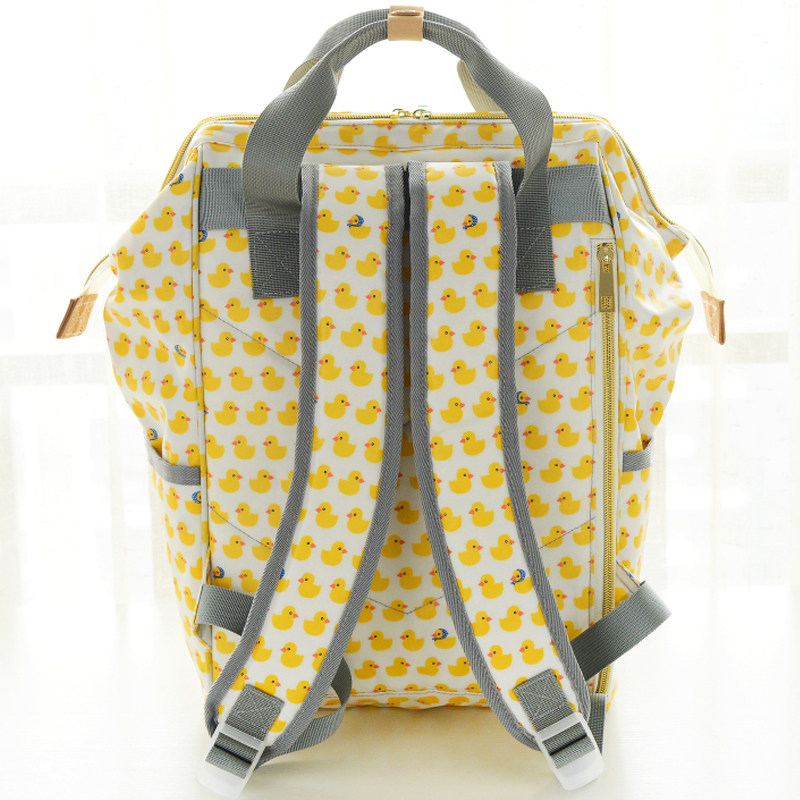 布简单小黄鸭多功能大容量妈咪包 布简单妈咪包/袋