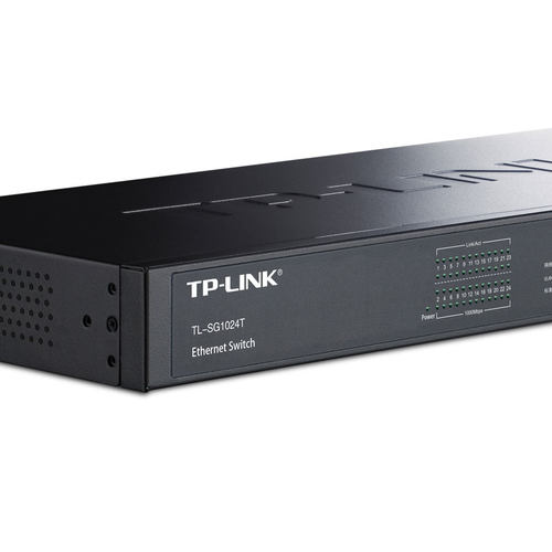 TP-LINK 4口5口8口9口16口24口千兆交换机监控网络分流器SG1024T钢壳网线分线器分流器集线器tplink交换器-图2