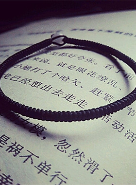 手工编织手链简约情侣手绳