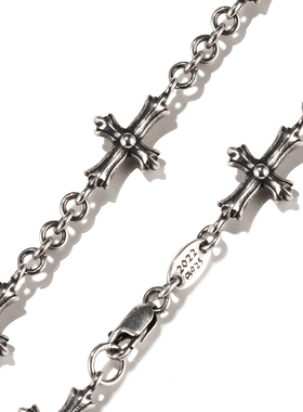 复古铃兰花瓣项链AaronX925银