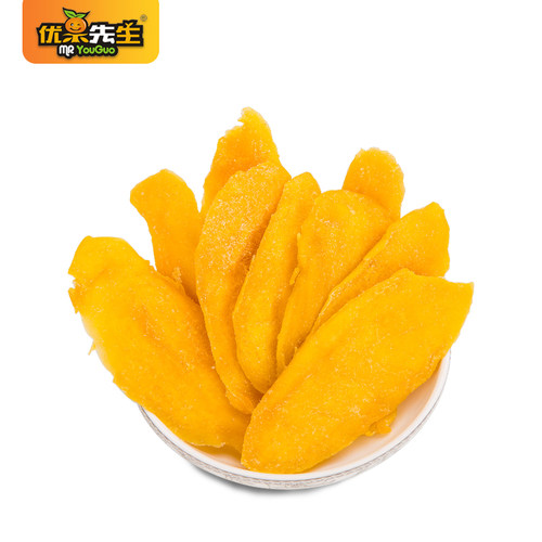 优果先生芒果干108g蜜饯果脯水果干散装新鲜干果泰国风味零食包邮 - 图3