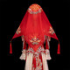 Mariée hijab rouge Xiuhe Hanfu mariage hijab rouge