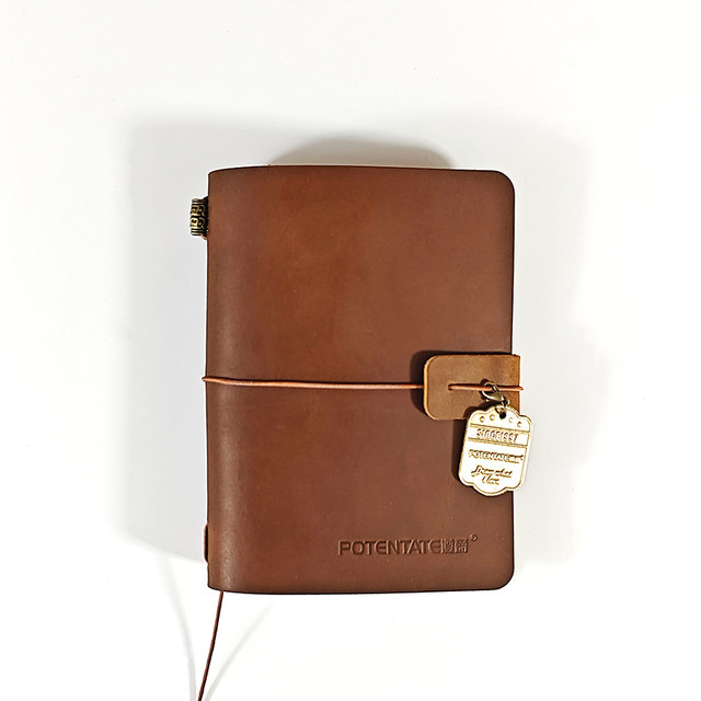 Zunjue crazy horse leather a5 handbook a6 notepad