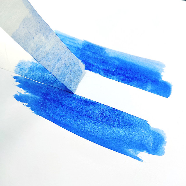 Special watercolor painting edge strip color separation paper for art students