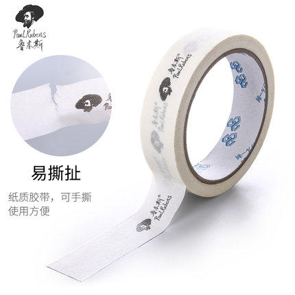 Wall Painting Sketch Hand-Teared Seamless Masking Tape Art