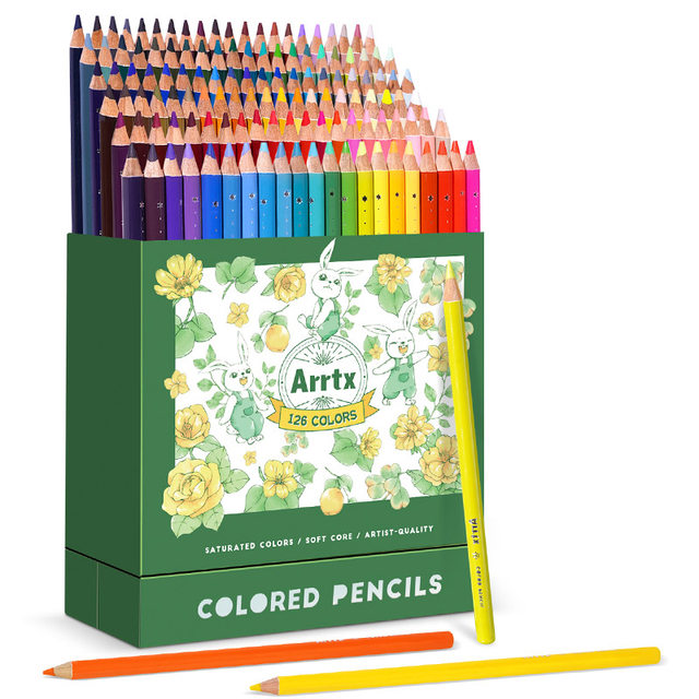 Artese oil colored pencil 126 color set