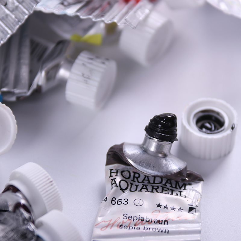 申内利尔nicker水彩颜料mg ds 白夜学院 大师级分装残管荷尔拜因 美利蓝 余管 - 图1