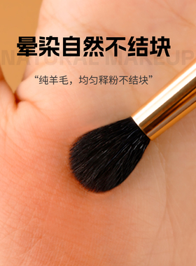 LADES/蓝蒂丝金龙系列眼影铺色刷小中大初学者晕染化妆刷子动物毛