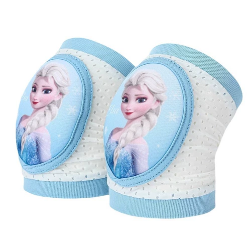 Дисней, детские летние тонкие наколенники, защитное снаряжение для ползания, налокотники, защита при падении, «Холодное сердце», увеличенная толщина