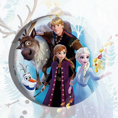 Детская мультяшная булавка, ранец, упаковка, украшение, значок для принцессы, «Холодное сердце», принцесса Эльза