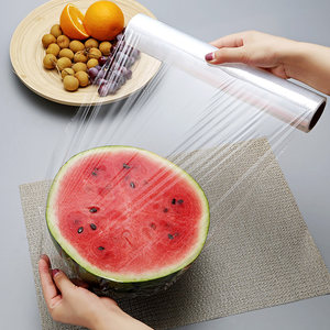 A洁成保鲜膜食品专用微波炉耐高温家用经济装点断式食品级瘦腿