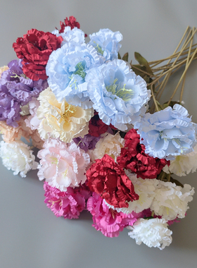 仿真花装饰花婚庆插花花材雪绒花