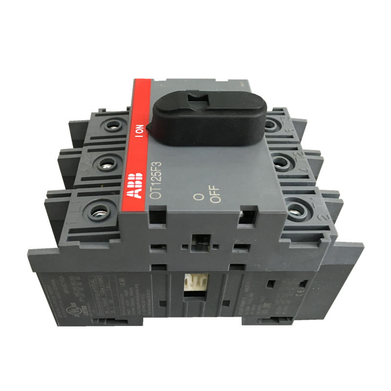 ABB 隔离开关OT125F3 3P 125A 三级 DIN导轨安装 原装正品 - 图0