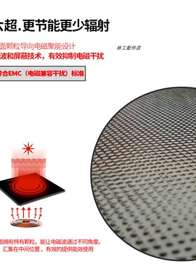 5000W商用电磁炉微晶钢化玻璃面板配件 通用火锅炉黑晶板32*32
