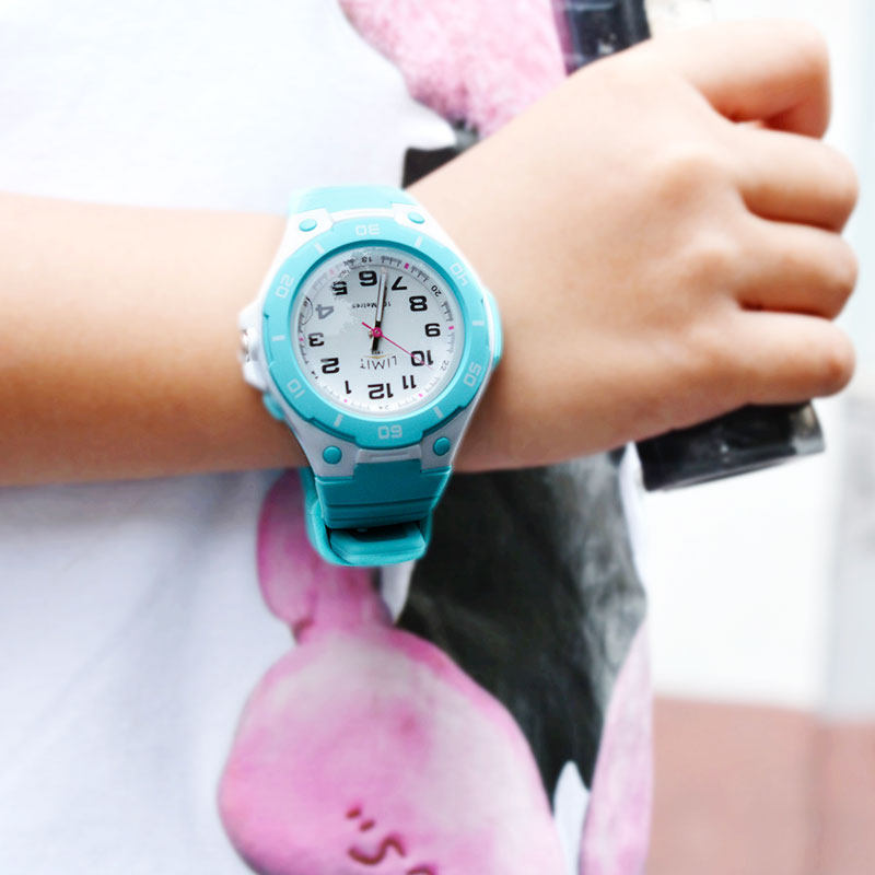 英国LIMIT儿童小学生运动手表100米防水指针式礼物,淘宝优惠券,粉丝福利购,淘宝优惠卷